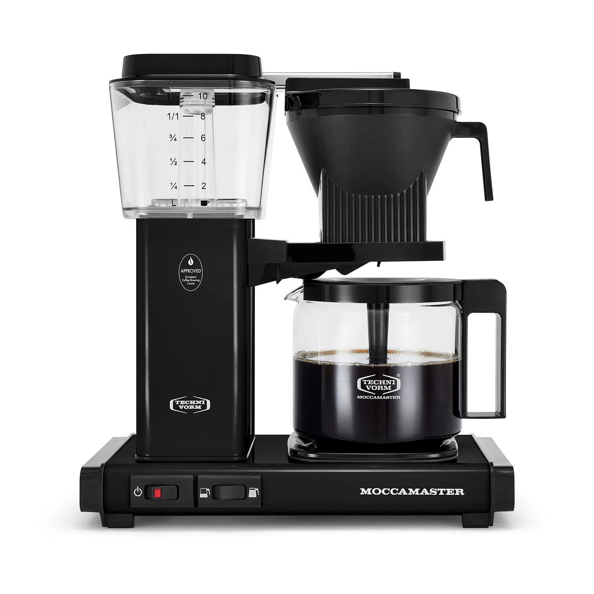 Machine à café, cafetière électrique, 53937 KBGV 10 Tasses Noire, 40 Onces, 1,25 L