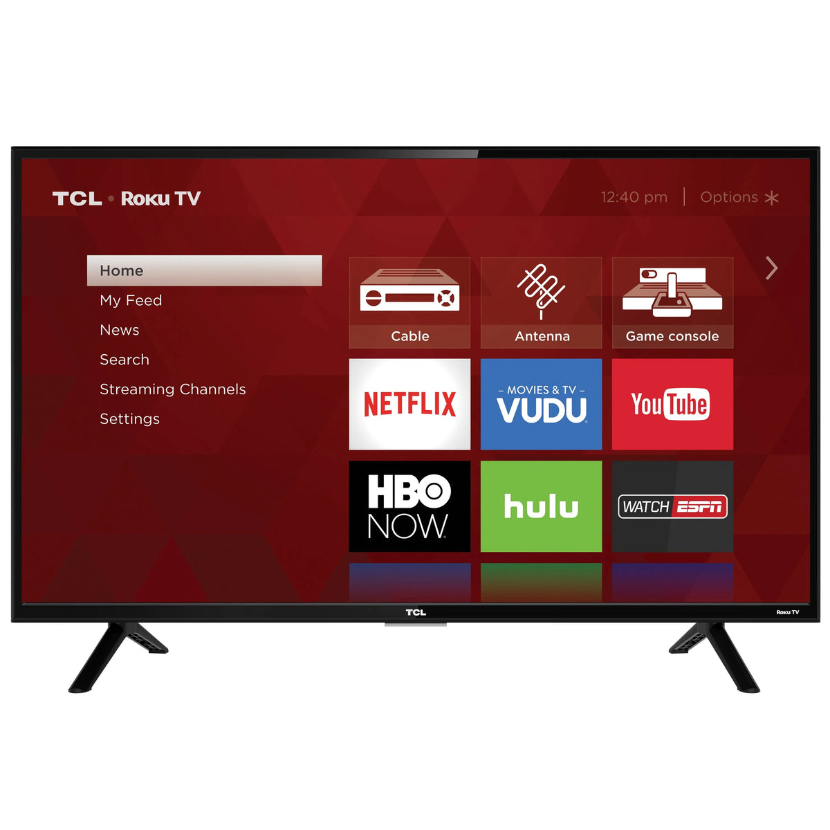 Téléviseur intelligent, TCL, 32 Pouces Classe 720P HD LED Roku Série 3 32S331