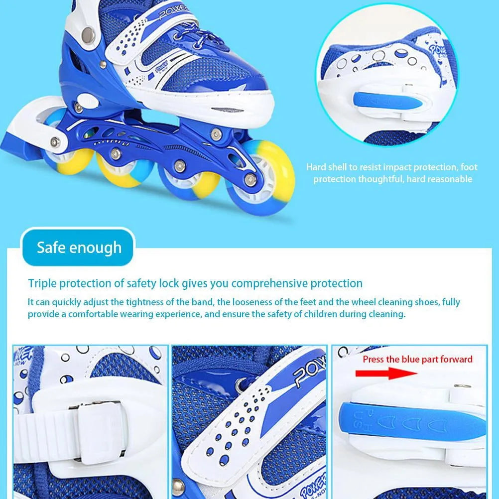 Patins en ligne, usage extérieur, rollers, équipement de patinage