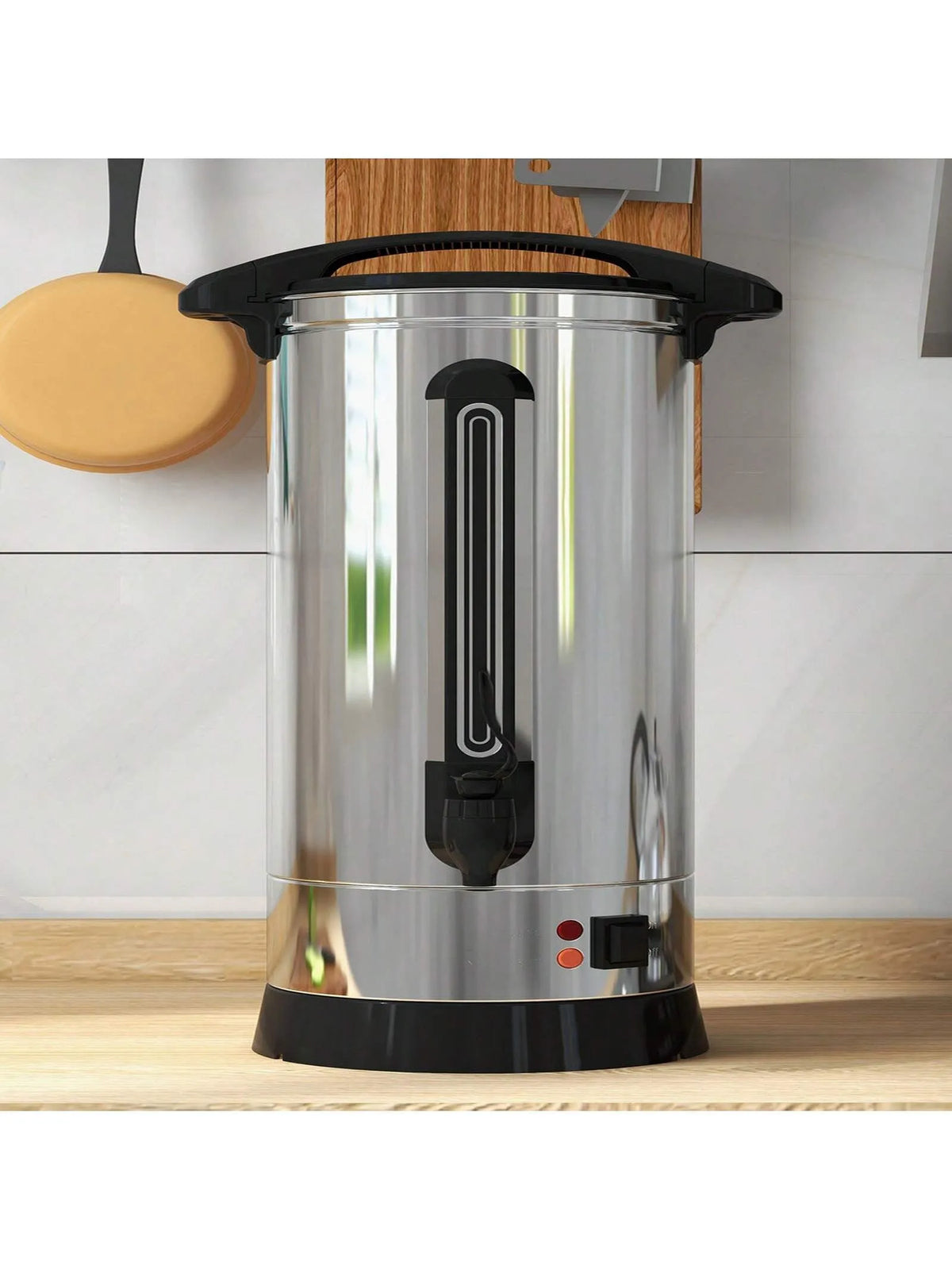 Machine à café, Urne à Café Commerciale de 100 Tasses, Événements de Traiteur, Salles de Réunion, Salon, Commerciale en acier inoxydable, Bureau