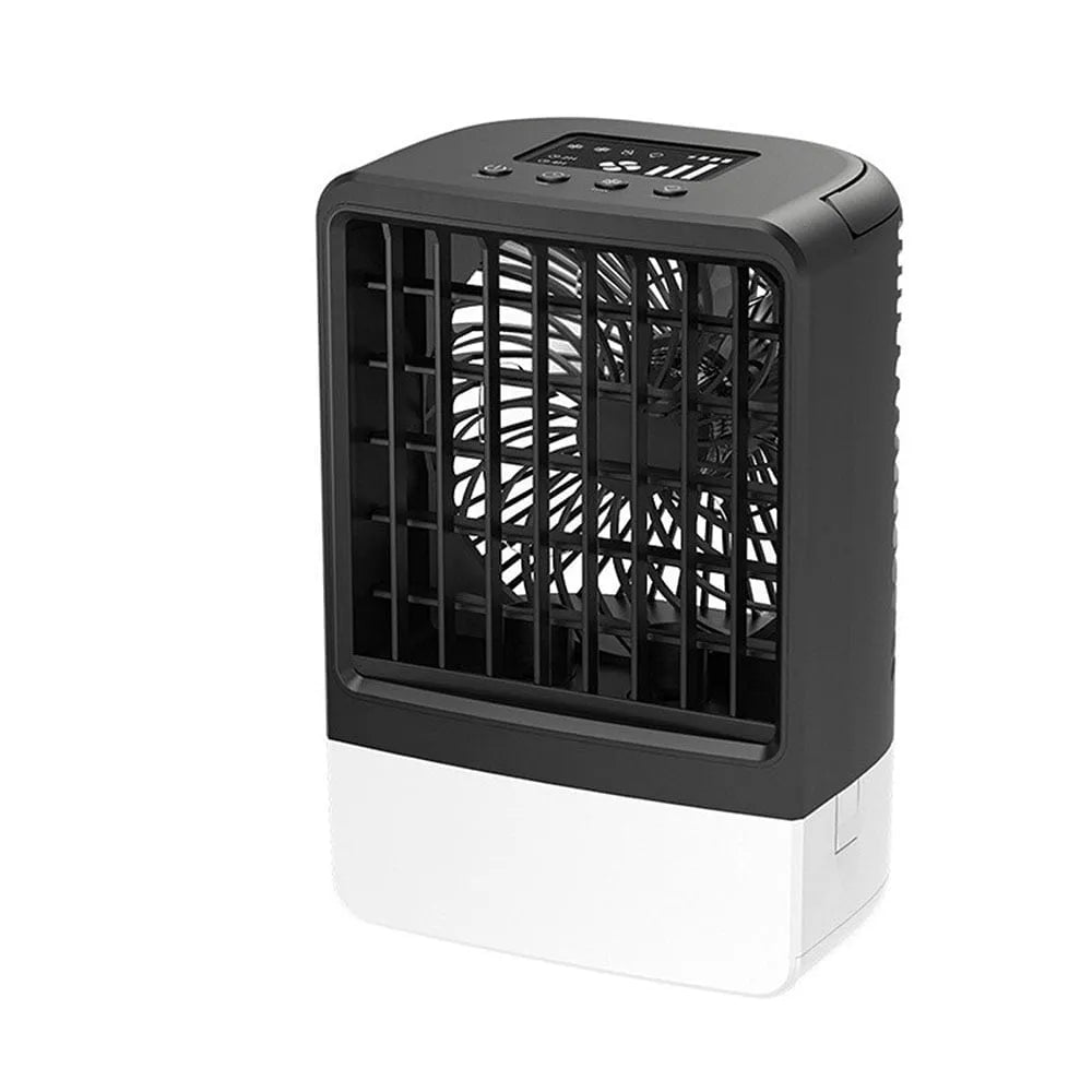 Climatiseur portable, sur le de Dégagement USB Mini Climatiseur Personnel avec 3 Vitesses avec Lumières LED pour la Chambre à Coucher