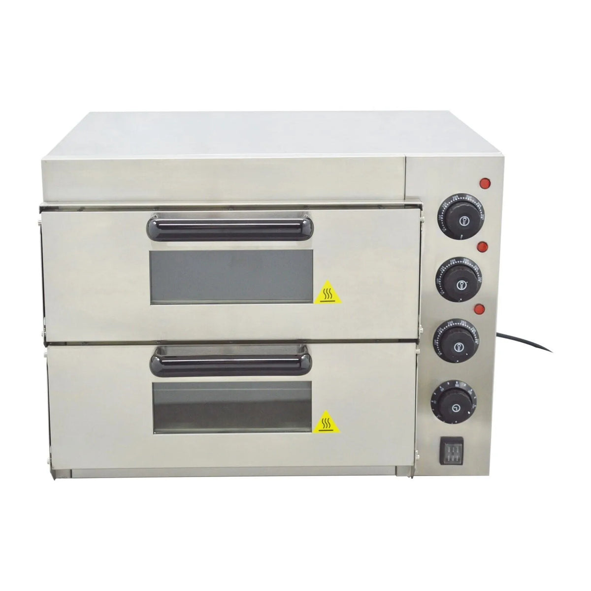 Grille-pain, Électrique Commercial 220 V à Deux Niveaux pour Pizza et Pain, Contrôle Indépendant