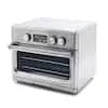 Friteuse sans huile, Four, 12-en-1, Céramique Antiadhésive Sans PFAS, Excellent, Grille-Pain chaud à Convection Elite, acier inoxydable