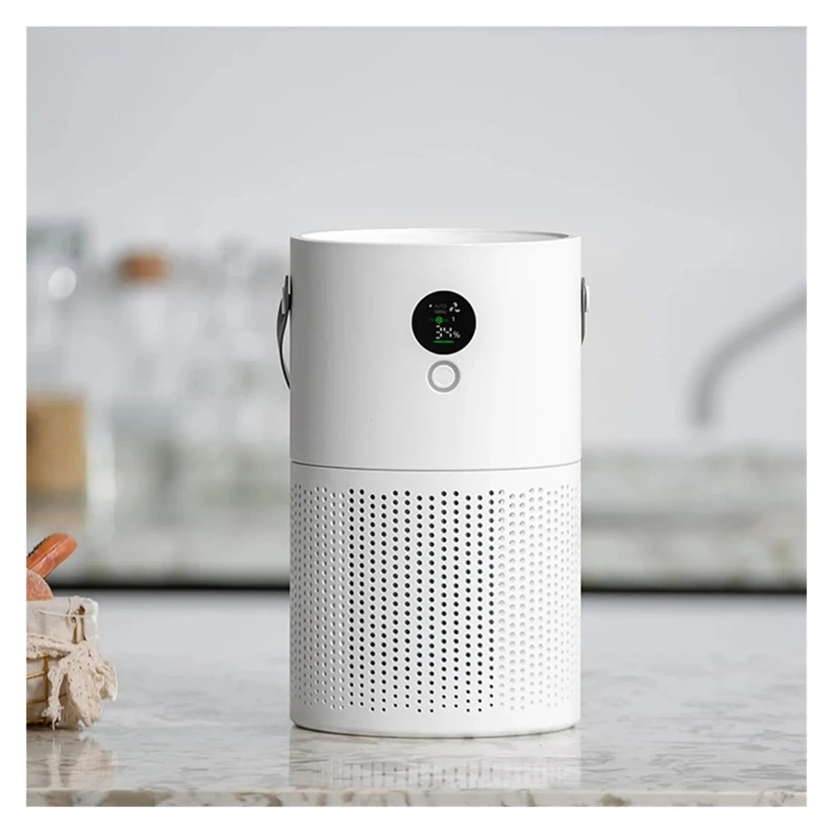 Purificateur d'air, Désodorisant Anti-Odeurs Élimine la Poussière et la Fumée, à Ions Négatifs APO1, Filtre à Air Formaldéhyde USB Silencieux pour la