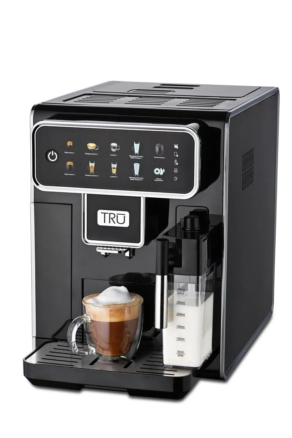 Machine à espresso, cafetière expresso, entièrement automatique TRU