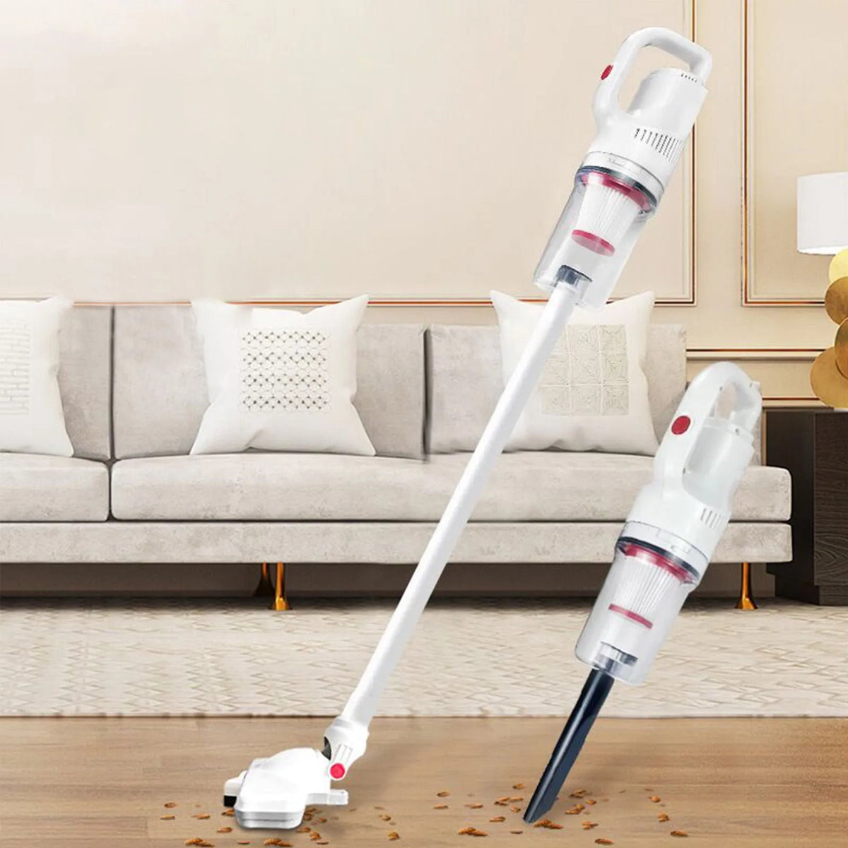 Aspirateur sans fil, Aspirateur Portable Haute Puissance 12000PA d'Aspiration, Aspirateur Portatif Humide et Sec