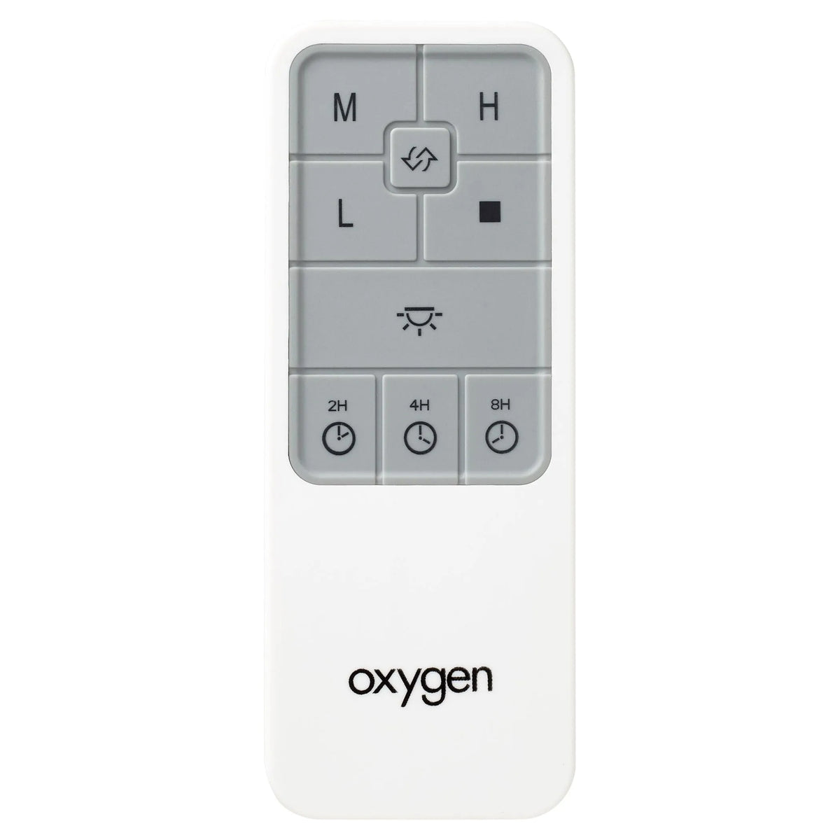 Ventilateur, 4,32 Pouces, Oxygen Accessoire de Transition 3-8-1000-0 de la Collection Oslo Remote en Finition Blanche