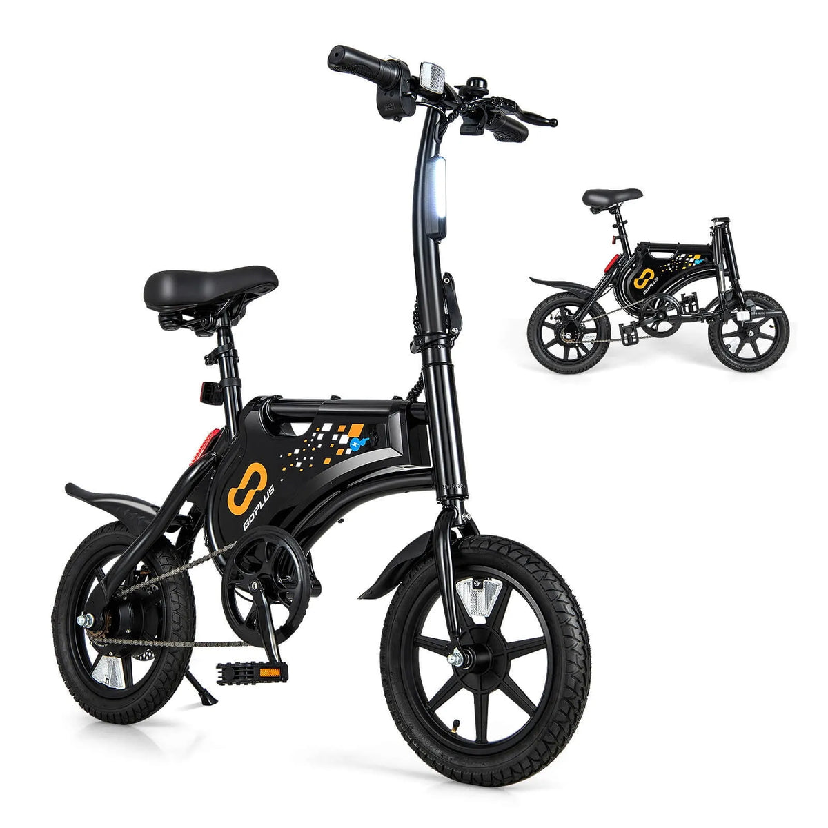 Vélo électrique, pour Adultes, Bicyclette Électrique Pliable avec Moteur de 350 W et Batterie de 36 V