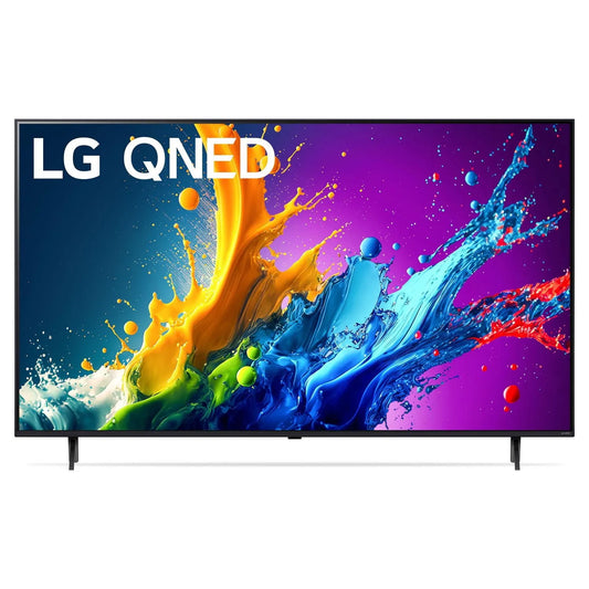 Téléviseur intelligent LG, 75QNED80TUC, 75- QNED80 HDR10 QLED 4K, HDR, 2024,75-Inch QNED80 QLED + NanoCell Quantum Dot NanoCell 4K, HDR10, WebOS 24