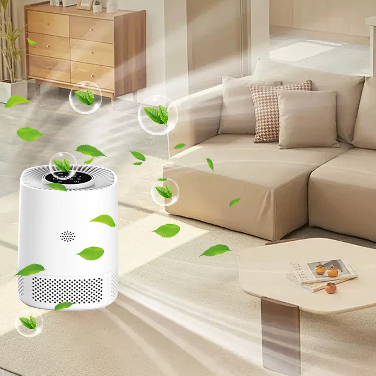 Bureau, Purificateur Abs Purificateur USB Maison Sensation Wi-Fi Purificateur Intelligent Appareils de Cuisine