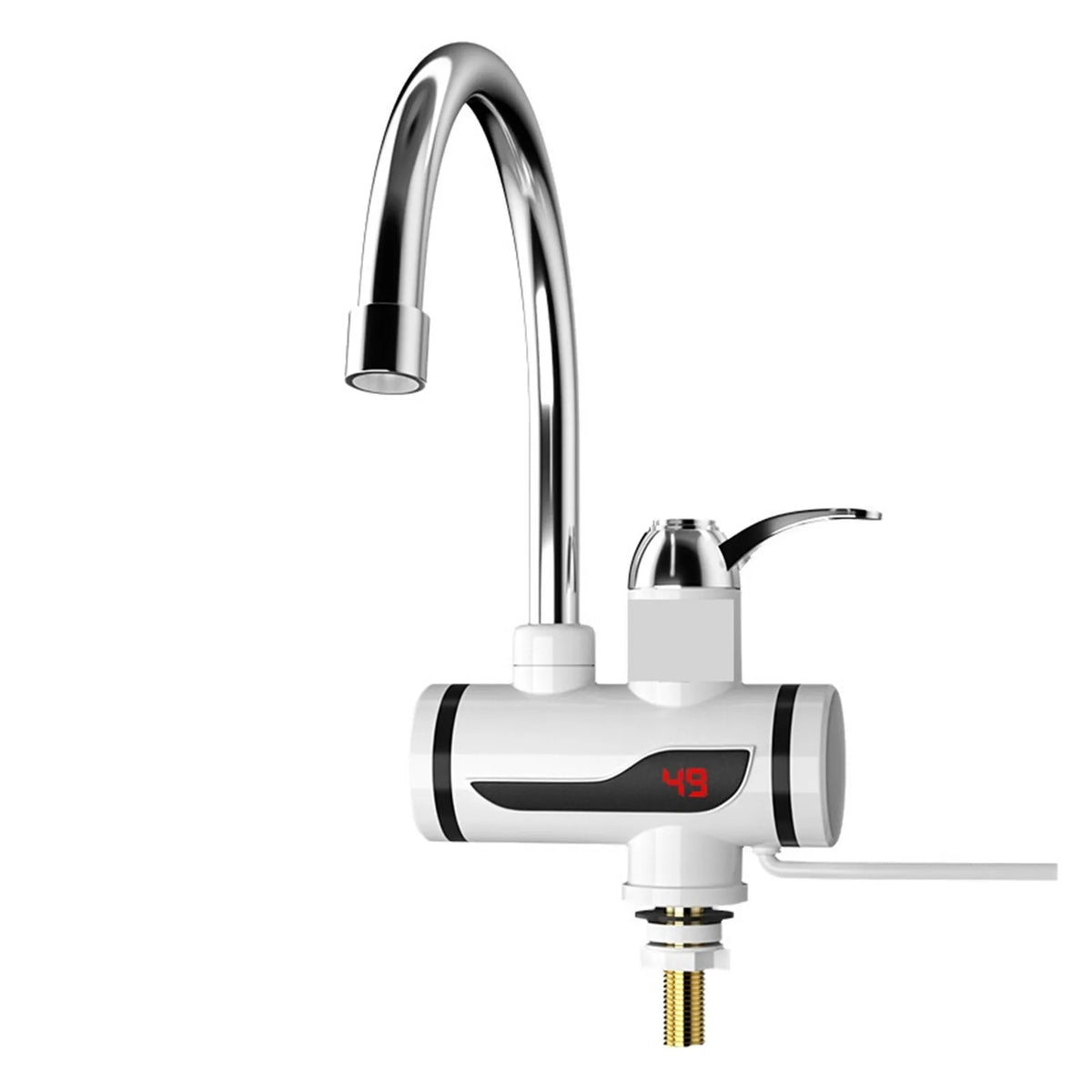Chauffe-eau instantané sans réservoir, Affichage Chauffage en 3 Secondes Robinet de Cuisine, Conçu pour Durer