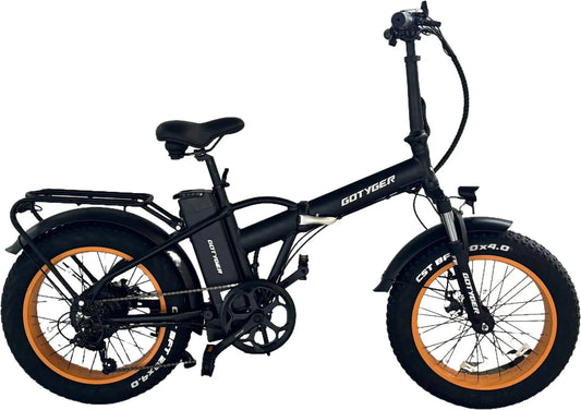 Vélo électrique pliable, moteur 500 W, Vélo électrique pliable 500 W 20 po 4.0 Fat Tire