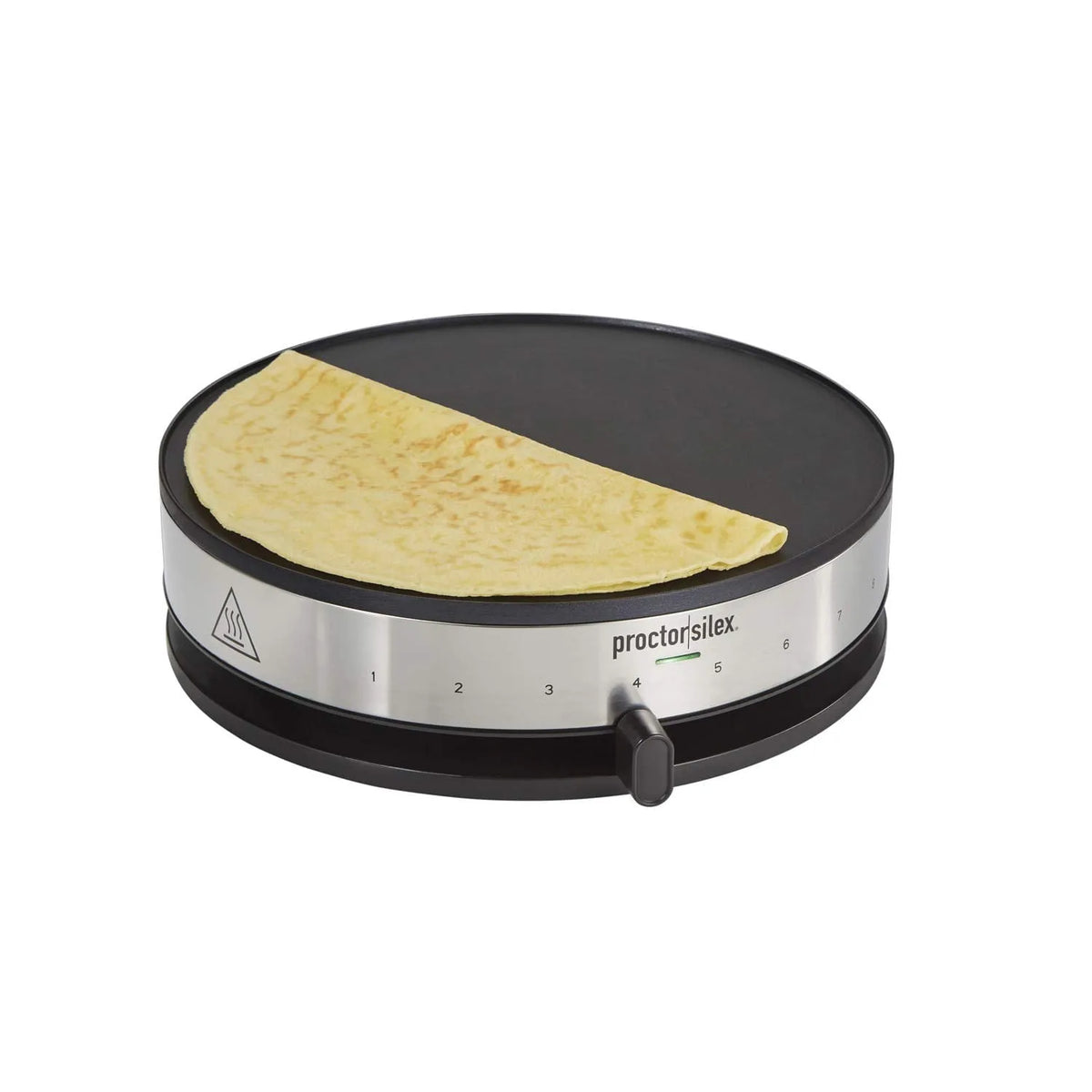 Proctor Silex Plaque Antiadhésive de 13 po pour Oeufs, Température, Omelettes et Quesadillas, Crêpes, Crêpière Électrique