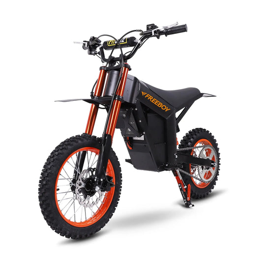 Vélo électrique, Y01 Moteur Puissant 3000W, Batterie Longue Portée 48V 30Ah, Vitesse Max 55km/h, Pneus Larges 14 Pouces/12 Pouces