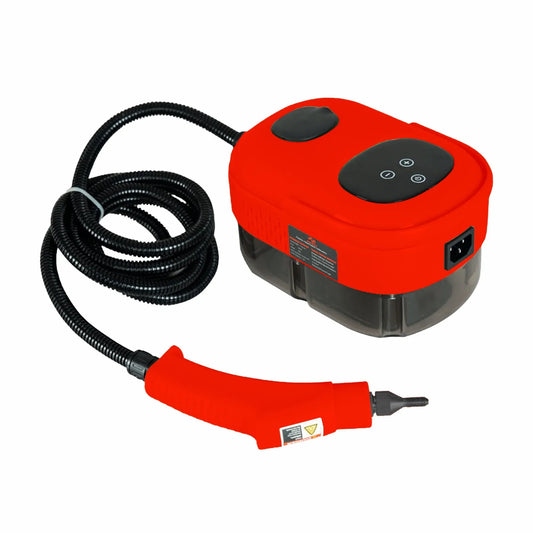 Buses et Brosses Désinfectant à Haute Température Rouge, Nettoyeur Électrique Portatif à Haute Pression Rouge pour Cuisine Salle de Bain
