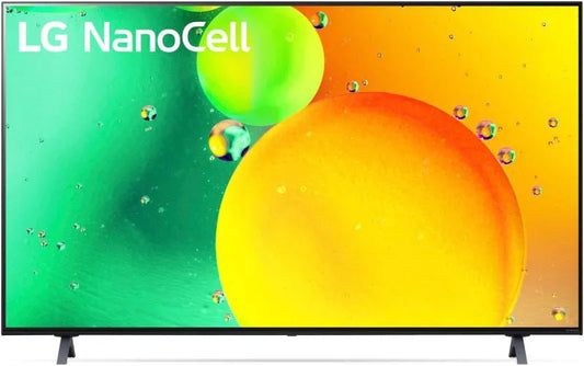 Téléviseur intelligent LG, 55-Inch NANO75 NanoCell 4K - α5 AI Processor 4K, HDR10, HGIG, ALLM, WebOS 22, Magic Remote 55NANO75UQA
