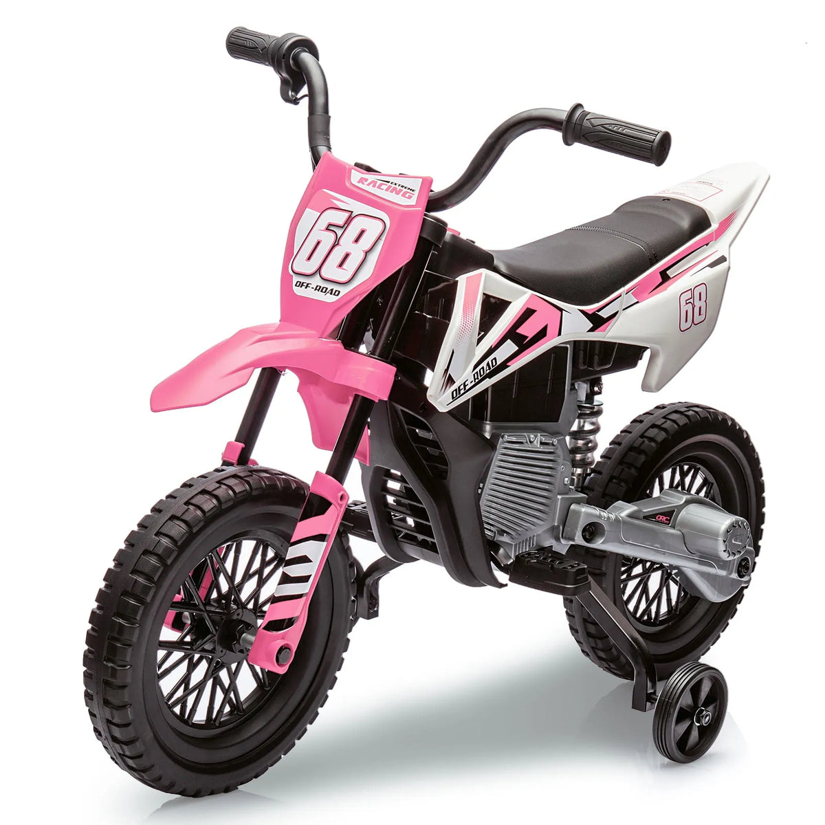 Moto GloryStar, Musique Intégrée et Vitesse Maximale de 3 Mi/h, Tout-Terrain Électrique 12 V pour Enfants, Accélérateur Rotatif
