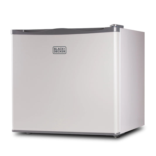 Congélateur BLACK+DECKER, BUFK12W, BUFK12 W, vertical compact 1,2 pi3, certifié ENERGY STAR, mini, clayette métallique pleine largeur, blanc