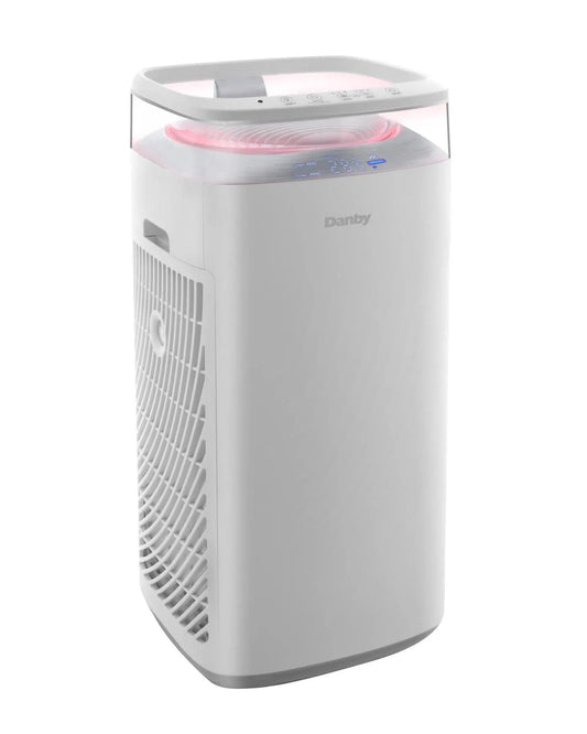 Purificateur d'air, Danby, DAP290BAW jusqu'à 450 pieds carrés en Blanc