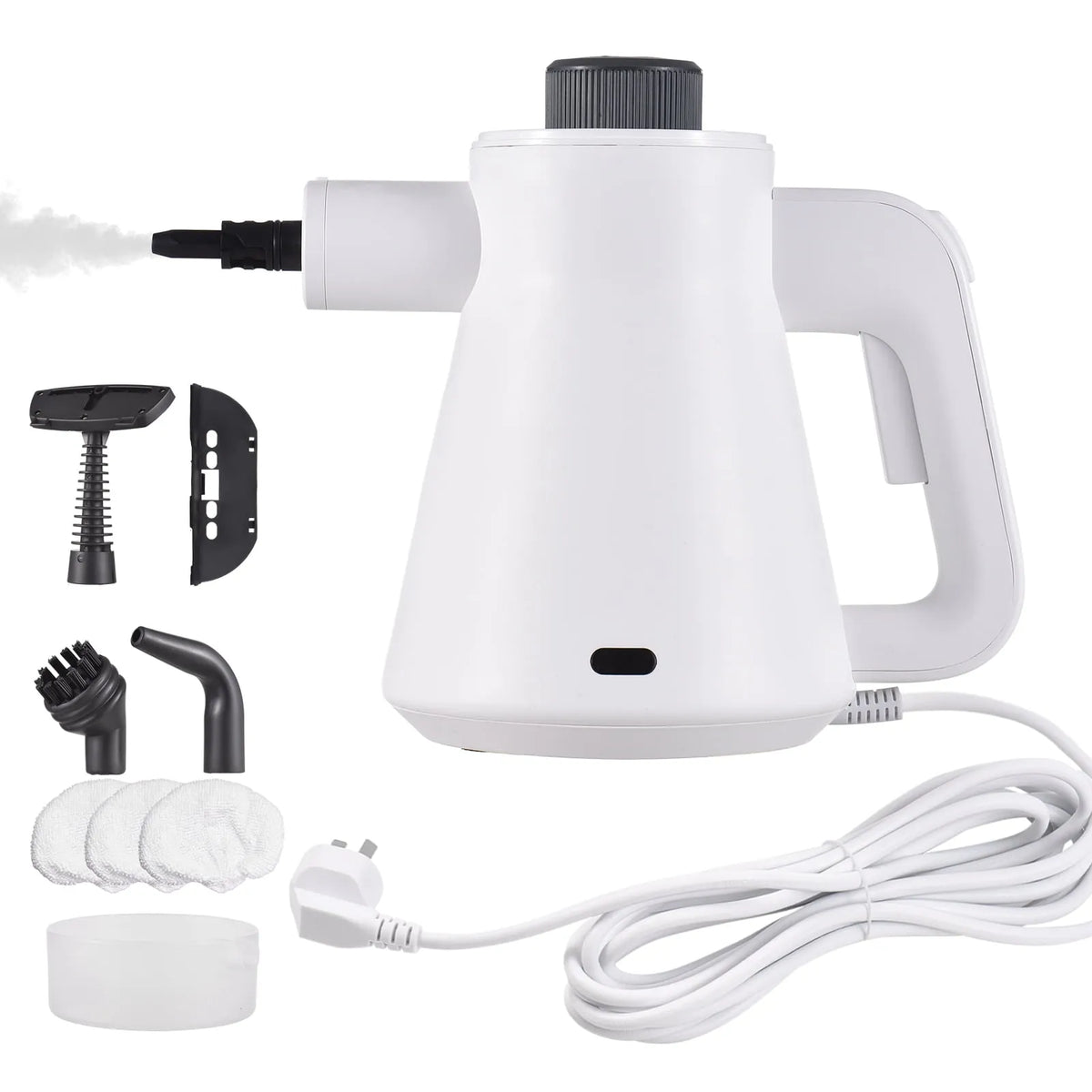 Climatiseur portable, 1000 W, Verrou de Sécurité et Trousse de 7 Multi‐surface Sans Produits Chimiques pour Cuisine Meubles Fenêtre, Nettoyeur à