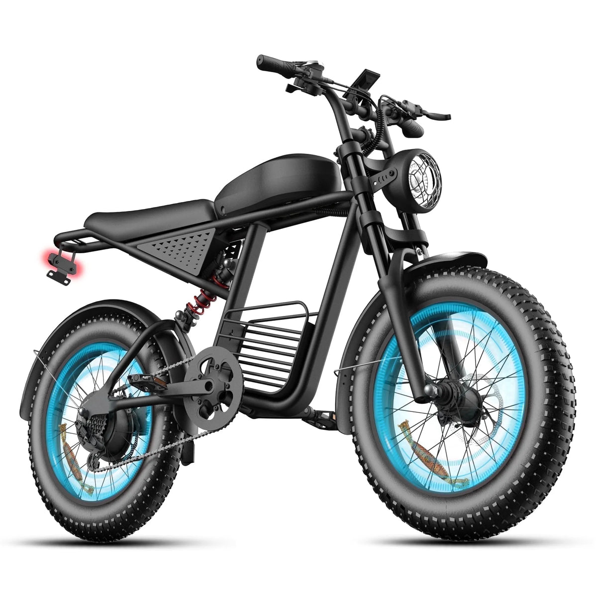 Vélo électrique, 20 Pouces, Adultes, Électrique 1500W, 35 Mph, Autonomie de 40-60 Miles, 48V 20AH, UL2849, Vélo de Montagne Électrique 1500W