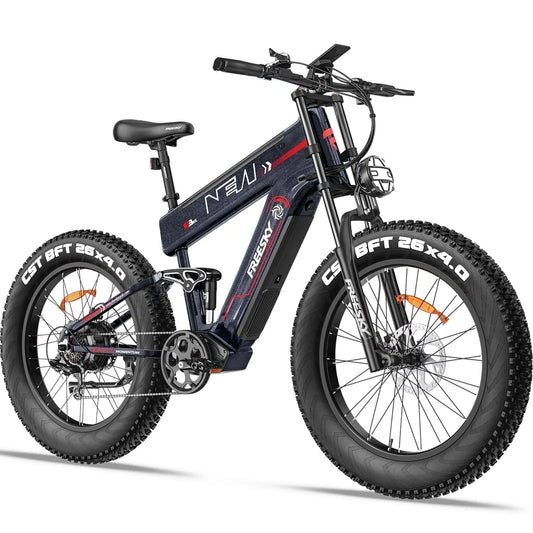 Vélo électrique FREESKY, 26 Pouces, à Double Batterie pour Adultes, 48V 45AH 200 Miles Longue Autonomie, Moteur 4000W 40MPH+, Certifié UL 2849 par TUV