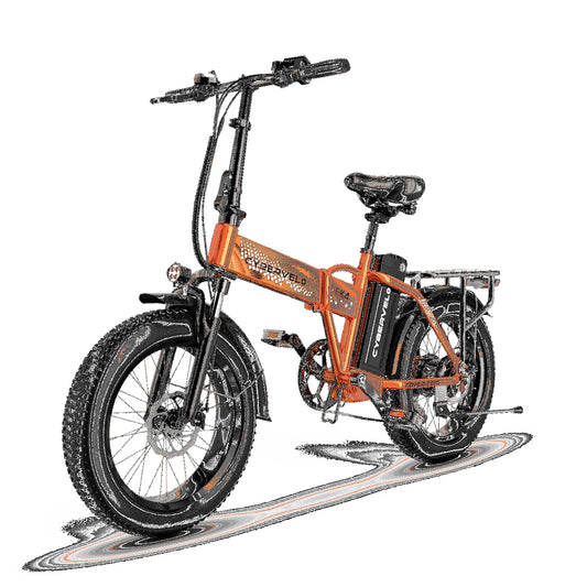 Vélo électrique, Pliant 1000W, Batterie Amovible 48V 20.8AH, 30+MPH 80 Miles, Pneu Grand Antidérapant 20 Pouces Tout-Terrain Vélo Électrique