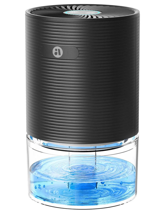 Déshumidificateur, VR 285 Pi2, 25 Oz pour Chambre, Arrêt Automatique, Économie d'Énergie Ultra Silencieux pour Salle de Bain, Garde-Robe, Bureau