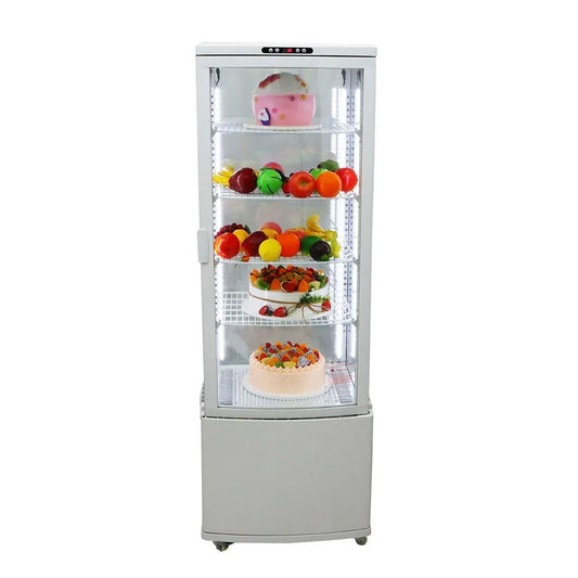 Armoire, Décongélation Automatique 110 V, Vitrine à Gâteaux à 5 Niveaux, Verticale Réfrigérée pour Gâteaux de 62 Gallons