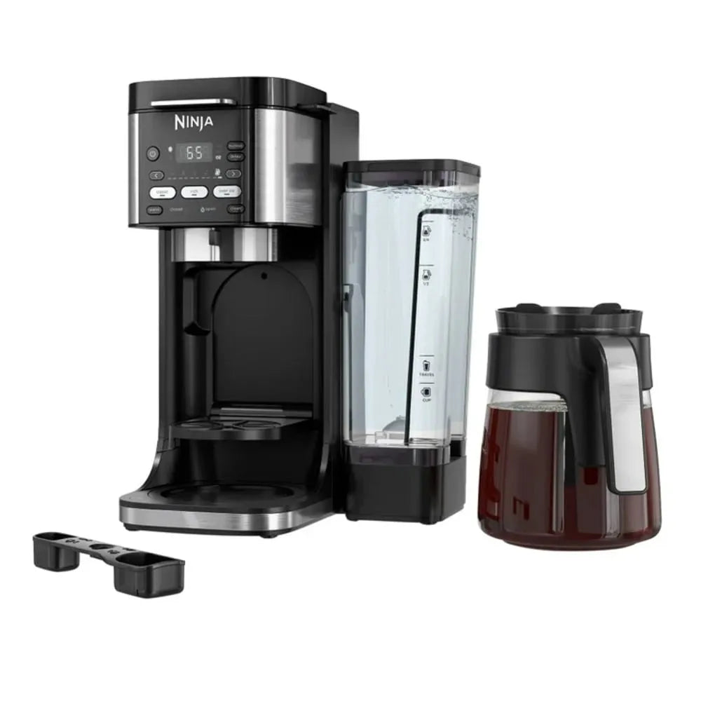Cafetière filtre Ninja, CFP105CO, Café Chaud et Glacé, DualBrew Compatible avec K-Cups et 14 Tasses, Portion Individuelle