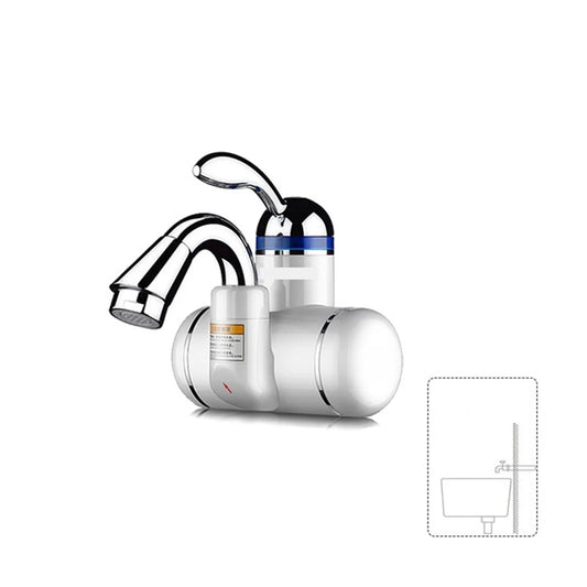 Chauffe-eau instantané sans réservoir, 3000 W Électrique Robinet de Cuisine Chauffe-Eau, Chauffage Rapide