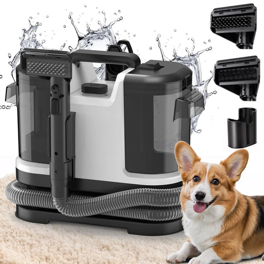 Canapé, 120 V, Nettoyage en Profondeur pour Tapis, Taches d'Intérieur de Voiture, Convivial pour les Animaux et la Famille