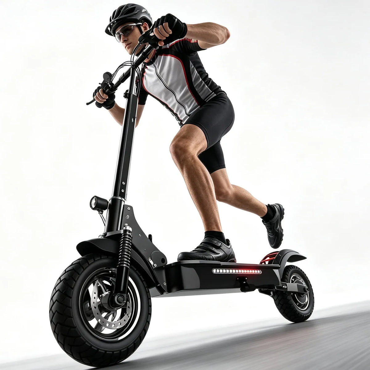 Trottinette électrique X750, Charge 150 kg, 64 km/h et 64 km, Moteur 1600 W, pour Adultes, Double Suspension et Guidon Ajustable, Pliable