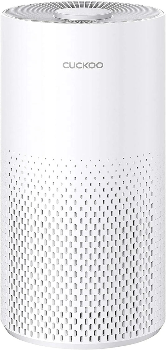 Purificateur d'air, CAC-I0510FW, Filtre HEPA H13 Véritable, à 3 Étapes, Couverture de 192 Pi2, Blanc, Petite Console de Pièce